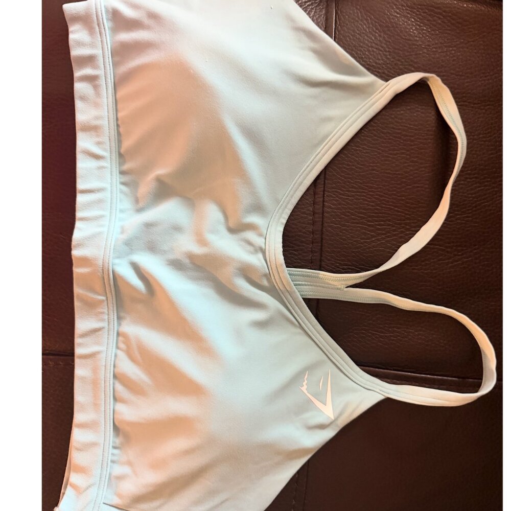 Aqua Gymshark sports Bra
